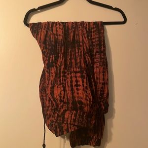 Tie dye torrid pants